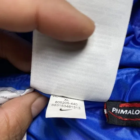 NIKE SOCHI 2014 Olympics  Women’s   Hooded Blue Winter Coat  Sz XL - Picture 10 of 16